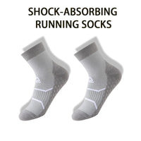 WRELS Professional Marathon Running Fitness Short Socks Women Men Sweat-absorbent Anti-friction Breathable Men's Athletic Socks Quick Pick Grocers