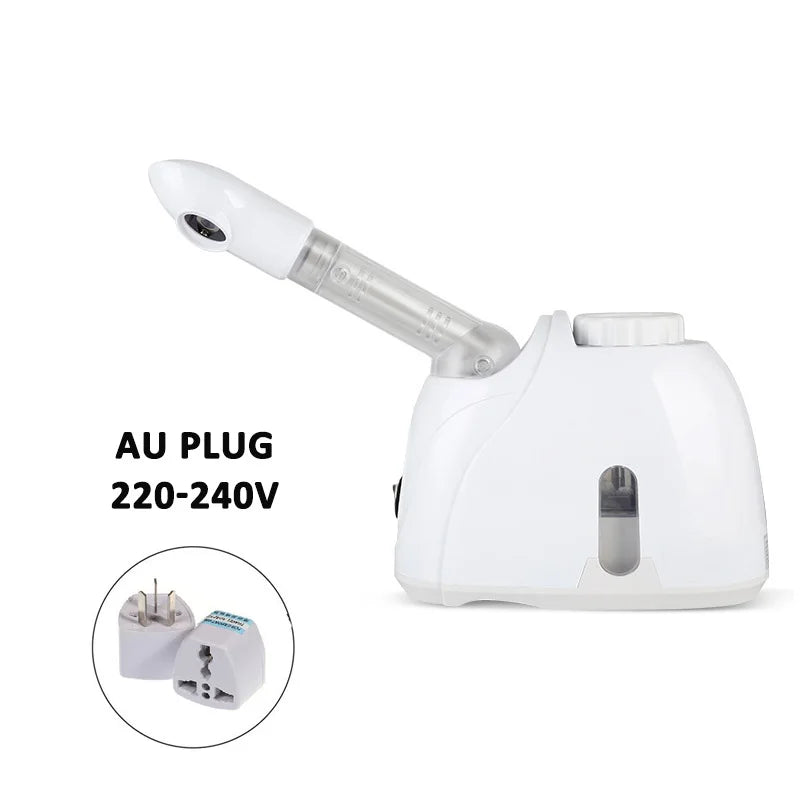 Ozone Facial Steamer Warm Mist Humidifier for Face Deep Cleaning Vaporizer Sprayer Salon Home Spa Skin Care Whitening Quick Pick Grocers