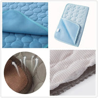 Dog Cooling Mat Summer Pet Cold Bed Extra Large For Small Big Dogs Pet Accessories Cat Durable Blanket Sofa Cat Ice Pad Blanket Quick Pick Grocers