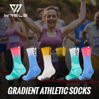 WRELS 1/2/3 Cushioned Sports Athletic Socks Breathable Running Socks Cushion Padded Moisture Wicking For Walking Hiking Running Quick Pick Grocers