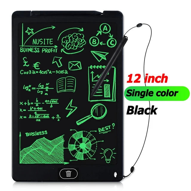 8.5/ 12 inch Writing Board Drawing Tablet LCD Screen Writing Digital Graphic Tablets Electronic Handwriting Pad Toys Gifts Child Econic Blanks