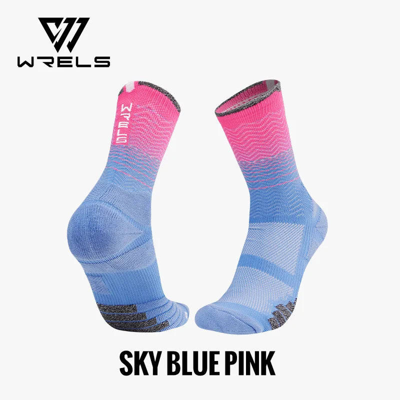 WRELS 1/2/3 Cushioned Sports Athletic Socks Breathable Running Socks Cushion Padded Moisture Wicking For Walking Hiking Running Quick Pick Grocers