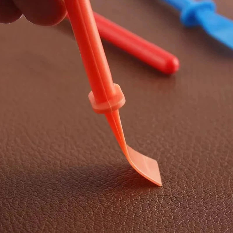20pcs Glue Spreaders,Polypropylene Glue Smear Sticks Applicator, Painting Scrapers For Handmade DIY Art Leather Craft Tool Econic Blanks