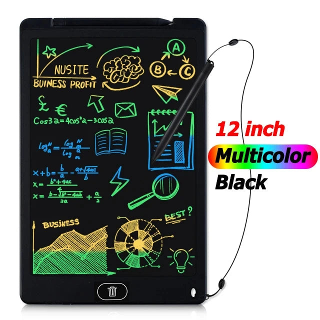 8.5/ 12 inch Writing Board Drawing Tablet LCD Screen Writing Digital Graphic Tablets Electronic Handwriting Pad Toys Gifts Child Econic Blanks