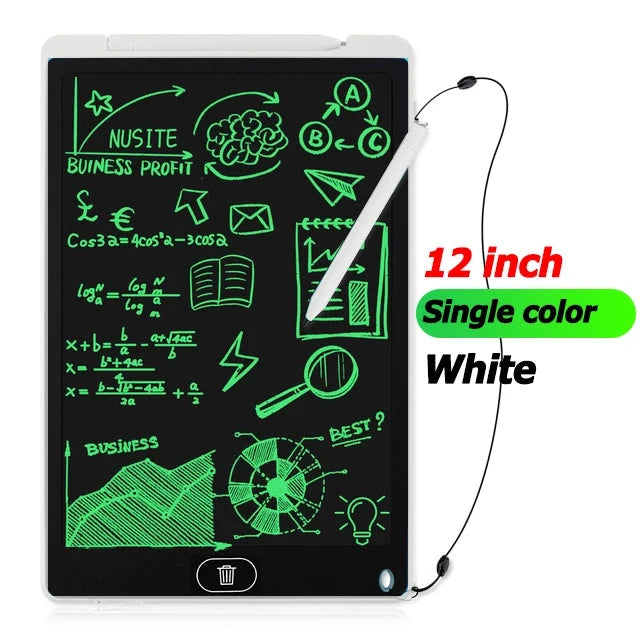 8.5/ 12 inch Writing Board Drawing Tablet LCD Screen Writing Digital Graphic Tablets Electronic Handwriting Pad Toys Gifts Child Econic Blanks