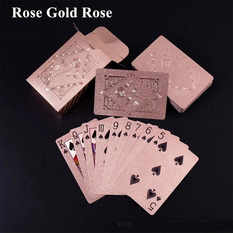 Multiple styles Color Playing Card Game Card Group Waterproof Poker Suit Magic Dmagic Package Board Game Gift Collection Econic Blanks