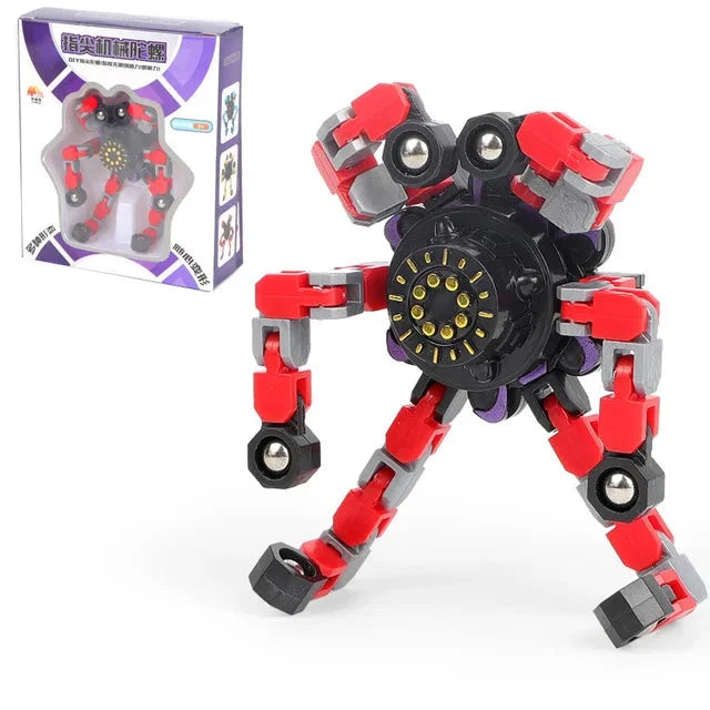 Deformed Fidget Spinner Chain Toys For Children Antistress Hand Spinner Vent Toys Adult Stress Relief Fidget Sensory Gyro Gift Econic Blanks