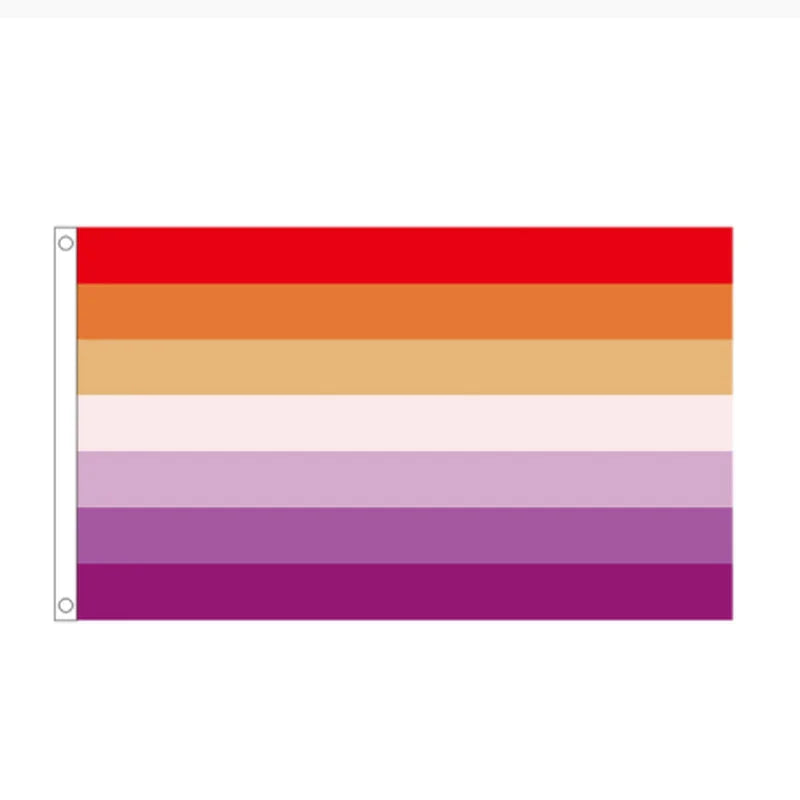 Colorful Rainbow Flag 90x150cm 100D Polyester lgbt flag Gay Pride Peace Flags Homosexual Philadelphia Philly Lesbian Flag Quick Pick Grocers