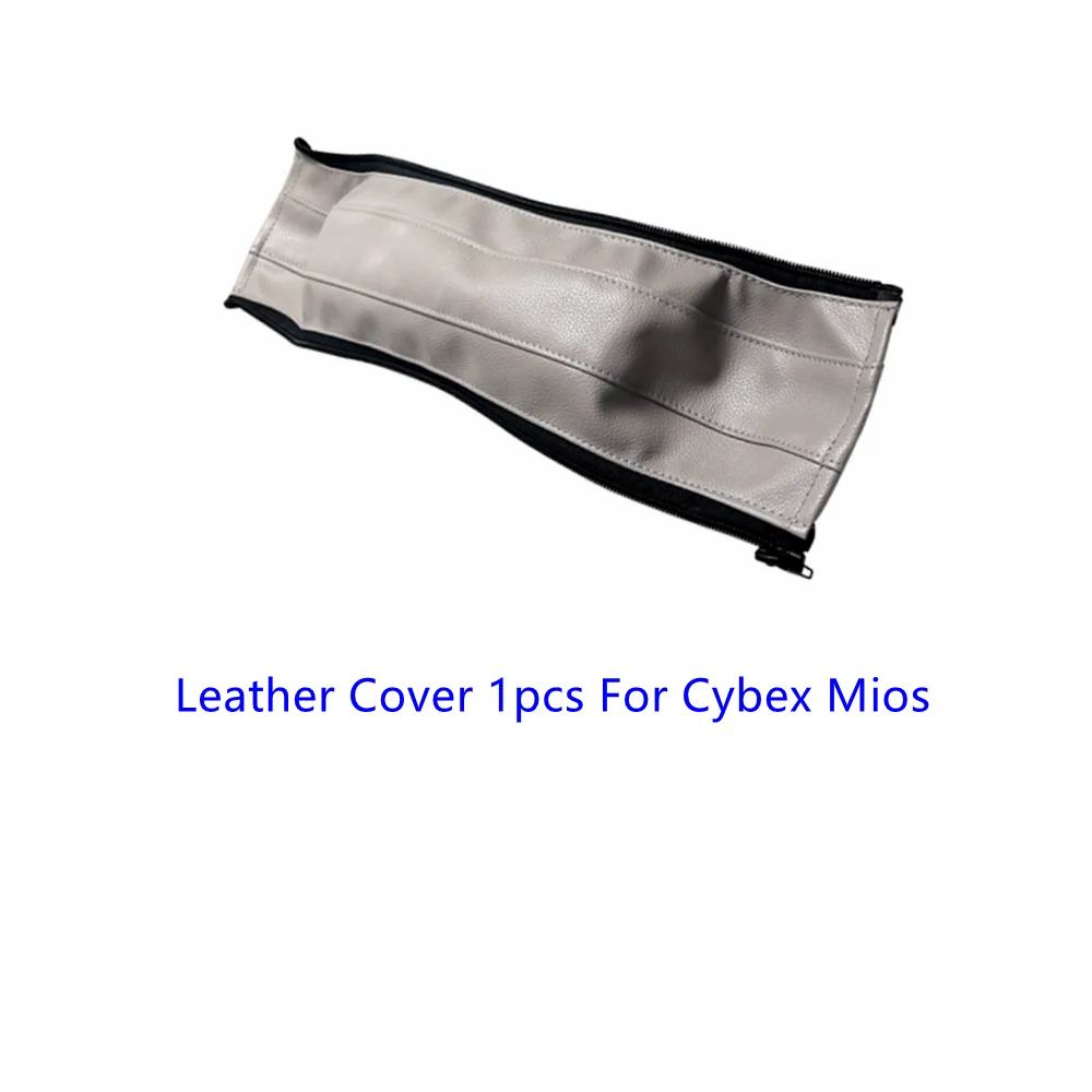 Stroller PU Leather Handle Covers Fit For Cybex Mios Pram Bumper Sleeve Case Armrests Protective Cover Stroller Accessories Quick Pick Grocers