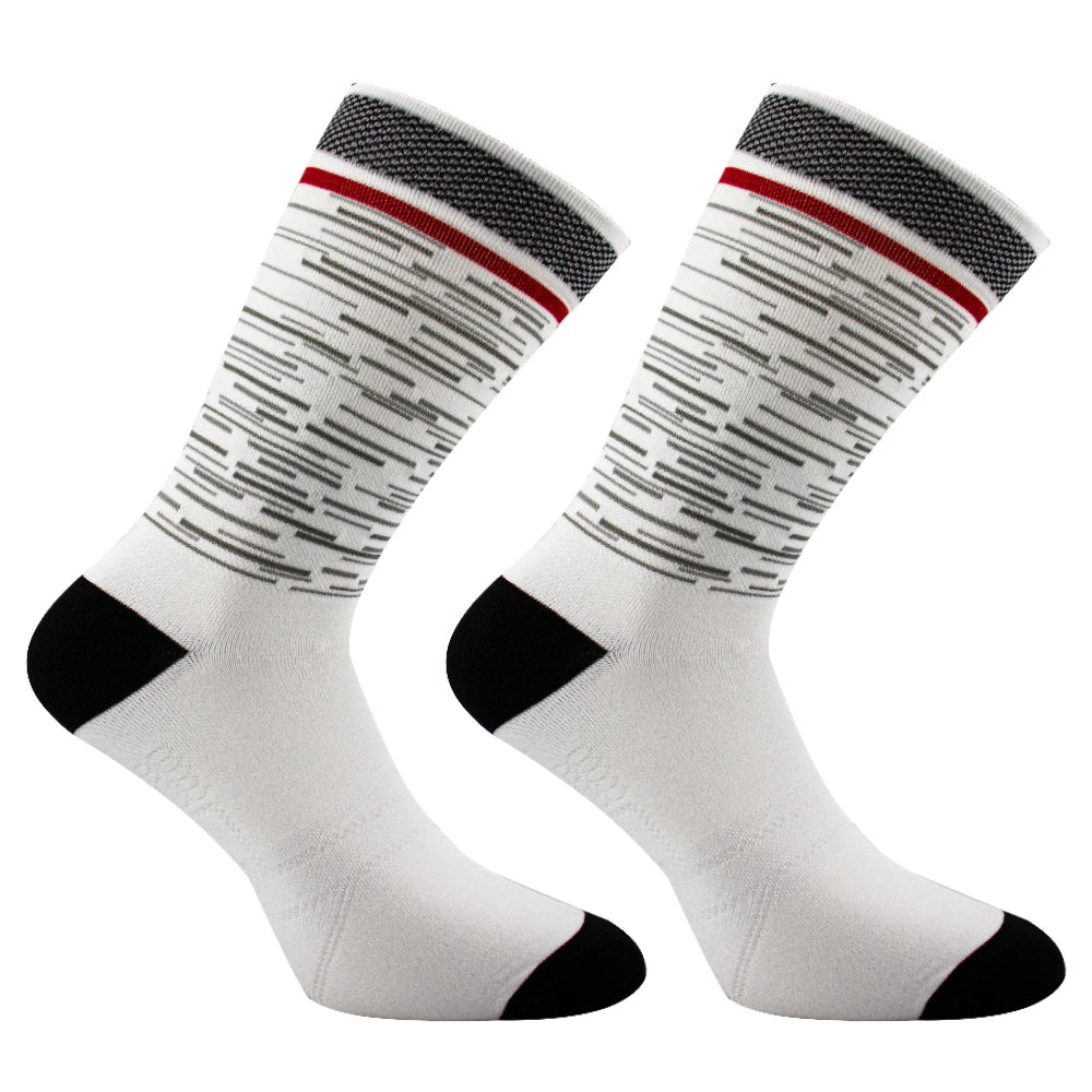 Cycling Socks Men Women Running Socks Breathable Wear-resistant Camping Hiking Socks Tube Compression Sports Socks