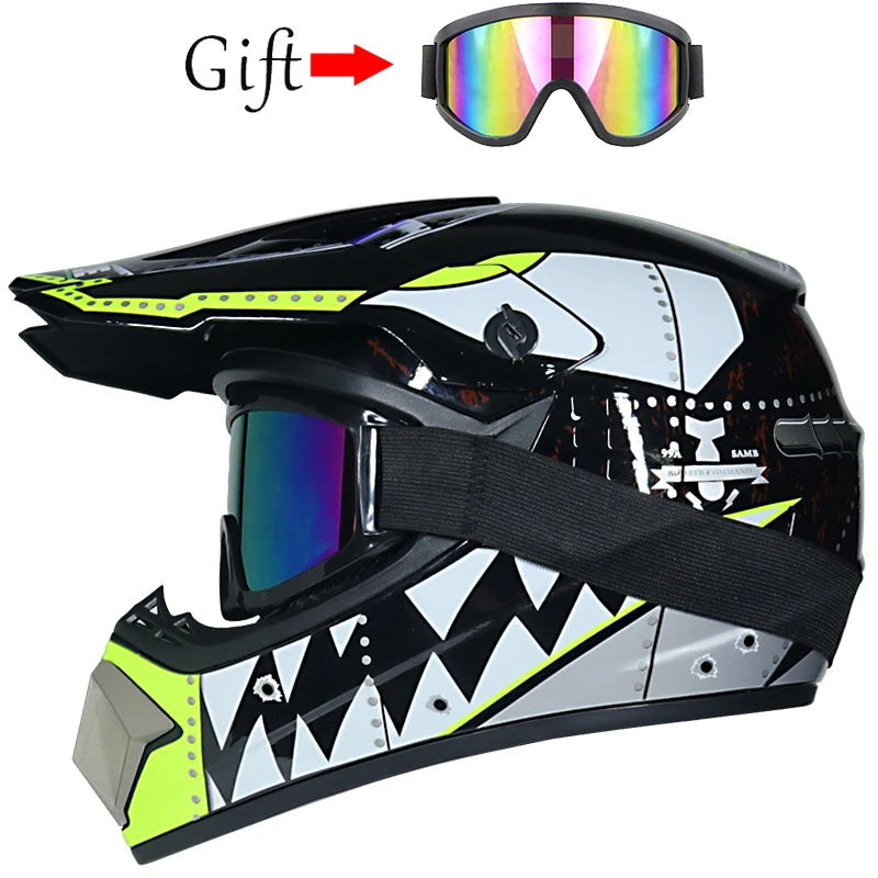 Motorcycle helmet children off-road helmet bike downhill AM DH cross helmet capacete motocross casco Quick Pick Grocers