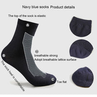 10 Pairs/Lot Men's Bamboo Fiber Socks 2025 New Compression Autumn Long Black Business Casual Man Dress Sock Gift Plus Size 42-45 Quick Pick Grocers