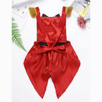 Infant Baby Girls Ringmaster Circus Costume Rompers Sleeveless Sequined Bowknot Romper for Halloween Cosplay Party Dress Up Quick Pick Grocers