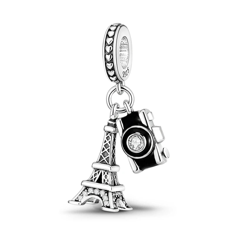 Hot Sale 925 Silver Charms Beads Fit Original Pan Bracelet Making For Woman Jewelry Fashion Pendant Econic Blanks