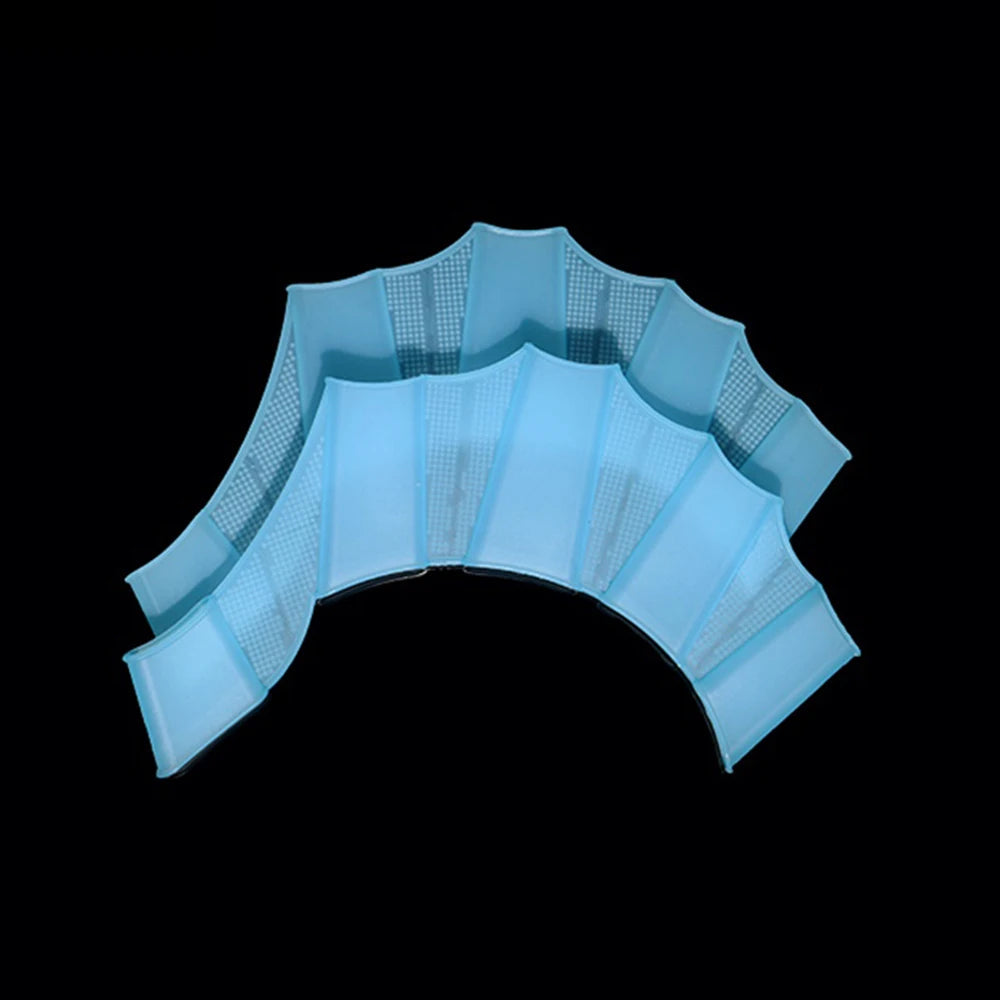 Silicone Swimming Fins Flipper Men Women Child Swim Pool Sport Professional Training Finger Hand Webbed Gloves Paddles Equipment Quick Pick Grocers