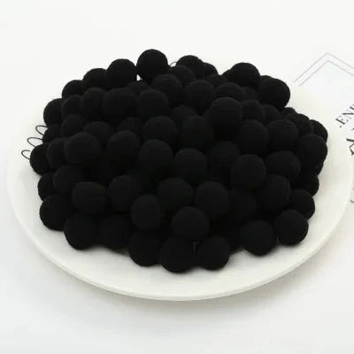Pompoms 8/10/15/20/25/30mm Soft Pompons Colorful Fluffy Plush Craft DIY Pom Pom Fur Ball Pon Pon Home Decoration Kids Toys 10g Econic Blanks
