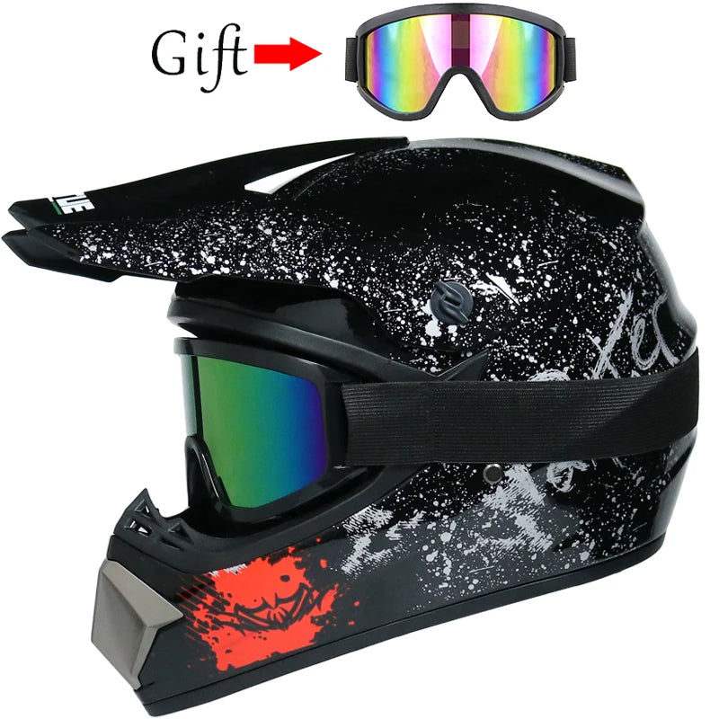 Motorcycle helmet children off-road helmet bike downhill AM DH cross helmet capacete motocross casco Quick Pick Grocers