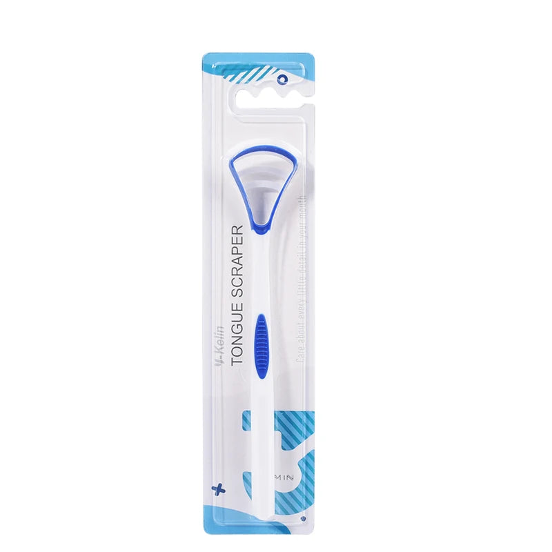Y-Kelin Tongue Scraper Oral  Cleaner Brush Fresh Breath Cleaning Coated  Toothbrush  Hygiene Care Tools Econic Blanks