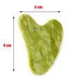 Natural Stone Jade Gouache Scraper Rose Quartz Facial Gua Sha Tools Neck Massager for Face Lifting Wrinkle Remover Beauty Health Quick Pick Grocers