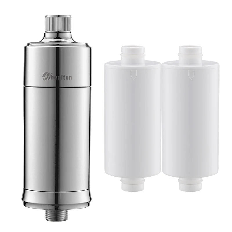 Wheelton Household Shower Water Filter - Filter Water Reduces Chlorine Heavy Metal  Sediment Improves Dry Itchy Skin & Hairloss Quick Pick Grocers