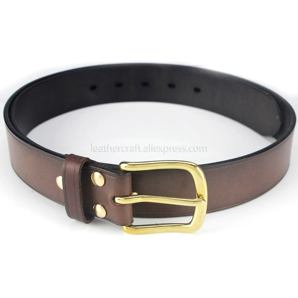 Solid Brass Belt Buckle End Bar Heel bar Buckle Single Pin Belt Half Buckle For Leather Craft Bag Strap Jeans Webbing Dog Collar Quick Pick Grocers