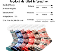 Christmas Gift Slipper Socks Women Thermal Winter Warm Plush Non slip Grip Sleeping Floor Short Sock Fuzzy Fluffy Female Cartoon Quick Pick Grocers