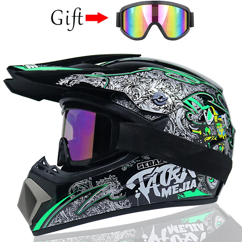 Motorcycle helmet children off-road helmet bike downhill AM DH cross helmet capacete motocross casco Quick Pick Grocers