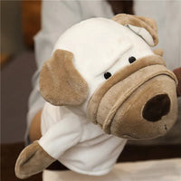 Stuffed Plush Animals Toys Hand Finger Story Puppet Kawaii Dolls Educational Baby Toys Lion Elephant Bunny Monkey Children GIft Purest Peak