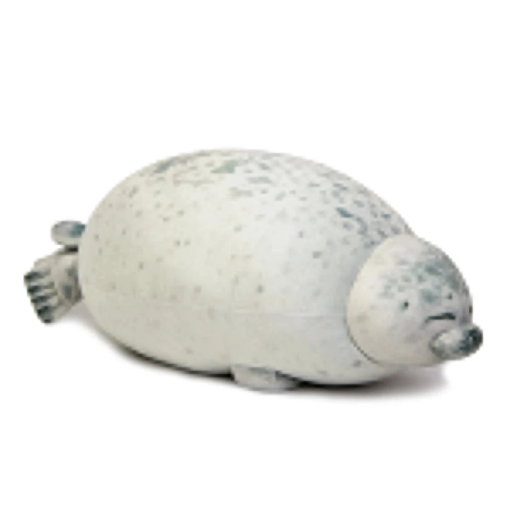 Angry Blob Seal Pillow Chubby 3D Novelty Sea Lion Doll Plush Stuffed Toy Baby Sleeping Throw Pillow Gifts for Kids Girls Econic Blanks