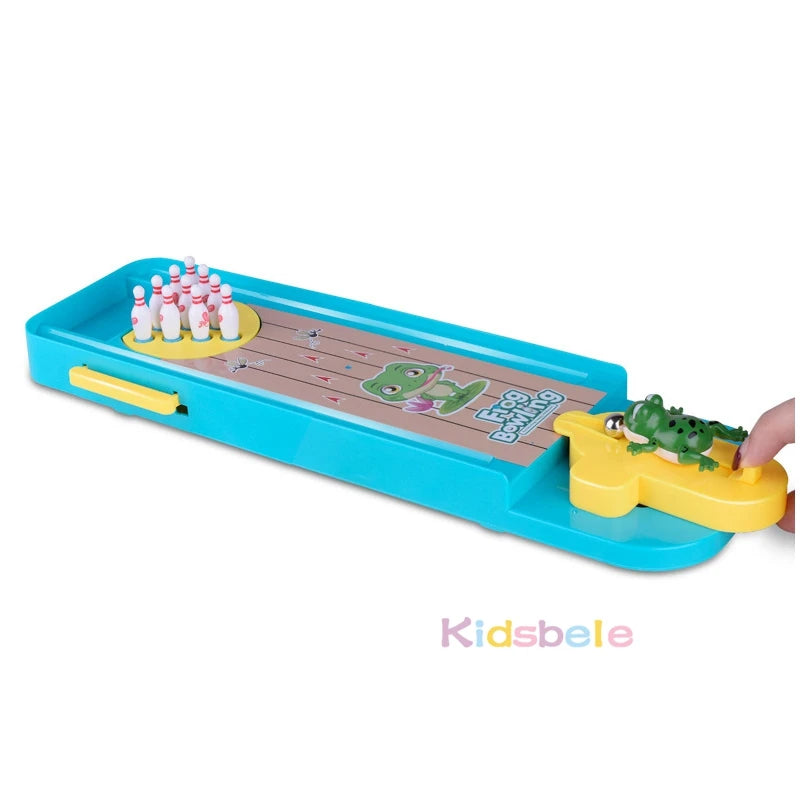 Mini Desktop Bowling Game Toy Funny Indoor Parent-Child Interactive Table Sports Game Toy Bowling Educational Gift For Kids Econic Blanks