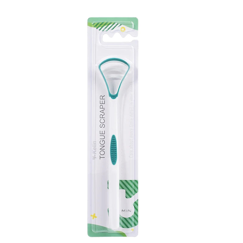 Y-Kelin Tongue Scraper Oral  Cleaner Brush Fresh Breath Cleaning Coated  Toothbrush  Hygiene Care Tools Econic Blanks