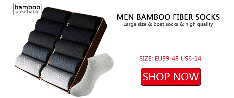 High Quality 10Pairs Men Socks Combed cotton 100% Summer Sports Sock Plus Size EUR38-48 Quick Pick Grocers