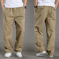 Men's Cargo Pants Summer Spring Cotton Work Wear New In Large Size 6XL Casual Climbing Joggers Sweatpants Hombre Autumn Trousers Quick Pick Grocers