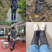 Outdoor Travel Leg Warmers Hiking Leg Gaiter Waterproof Legging Shoes Hunt Climbing Camping Winter Tourist Snow Foot Cover Quick Pick Grocers