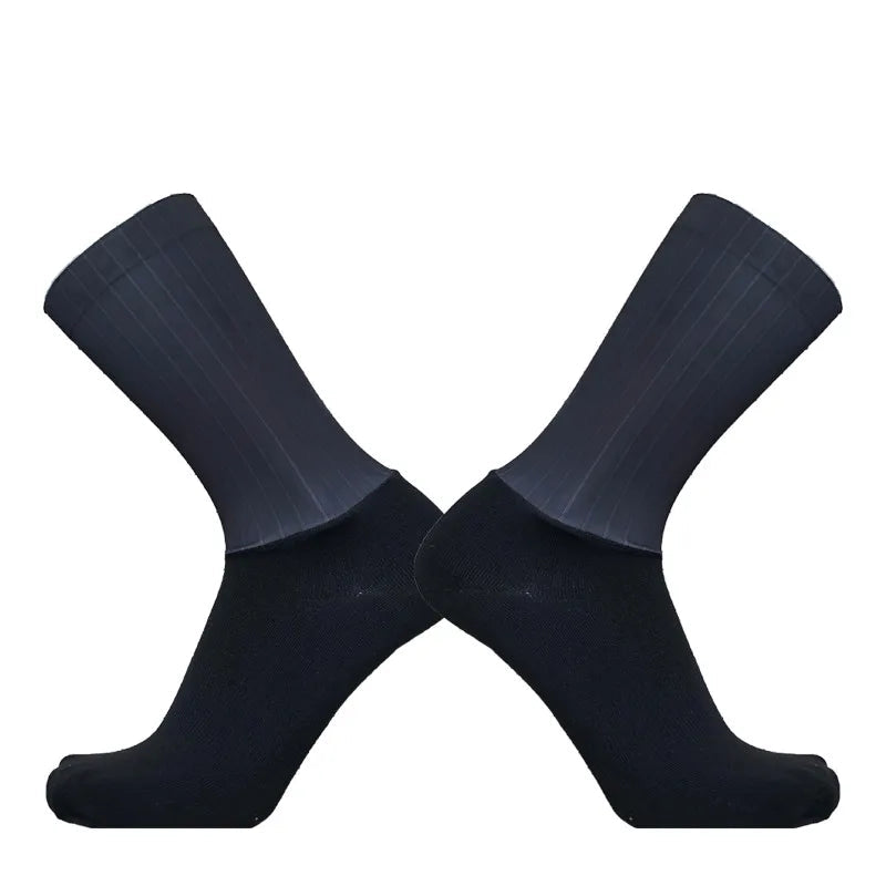 New Summer Breathable Cycling Socks Men Anti Slip Seamless Aero Bike Wearproof Road Calcetines Ciclismo Quick Pick Grocers