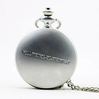 Antique Silver Fullmetal Alchemist Necklace Pendant Quartz Pocket Watch With Chain Gift Quick Pick Grocers