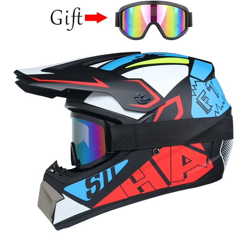 Motorcycle helmet children off-road helmet bike downhill AM DH cross helmet capacete motocross casco Quick Pick Grocers