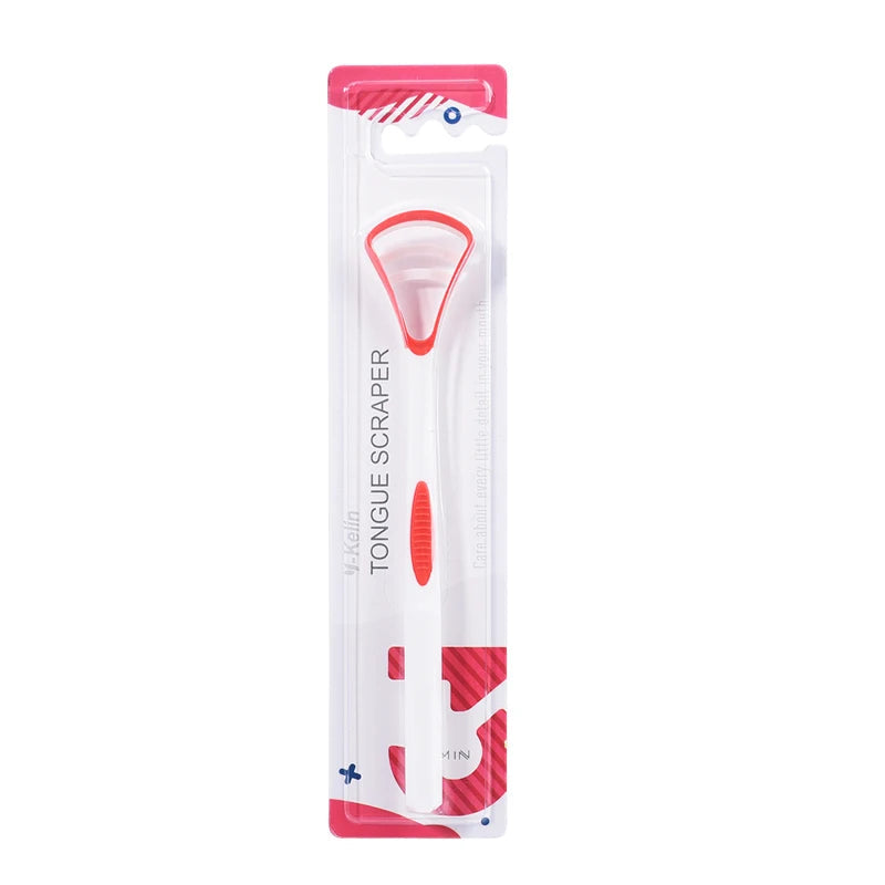 Y-Kelin Tongue Scraper Oral  Cleaner Brush Fresh Breath Cleaning Coated  Toothbrush  Hygiene Care Tools Econic Blanks