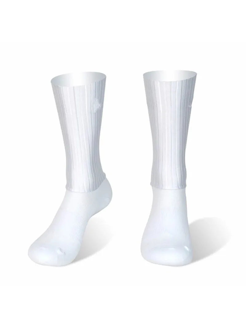 New Summer Breathable Cycling Socks Men Anti Slip Seamless Aero Bike Wearproof Road Calcetines Ciclismo Quick Pick Grocers