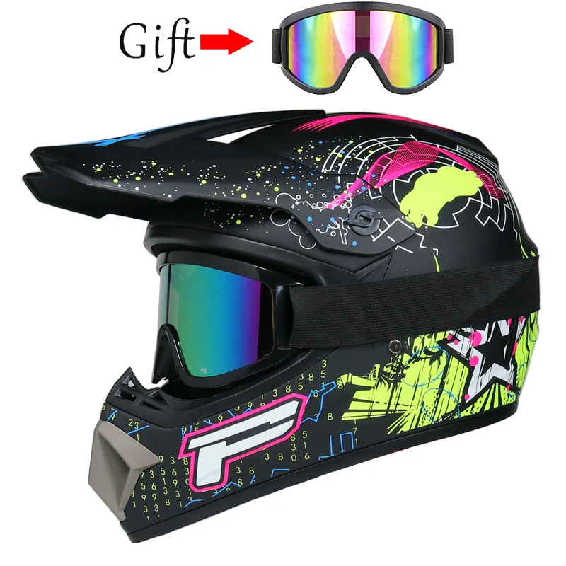 Motorcycle helmet children off-road helmet bike downhill AM DH cross helmet capacete motocross casco Quick Pick Grocers