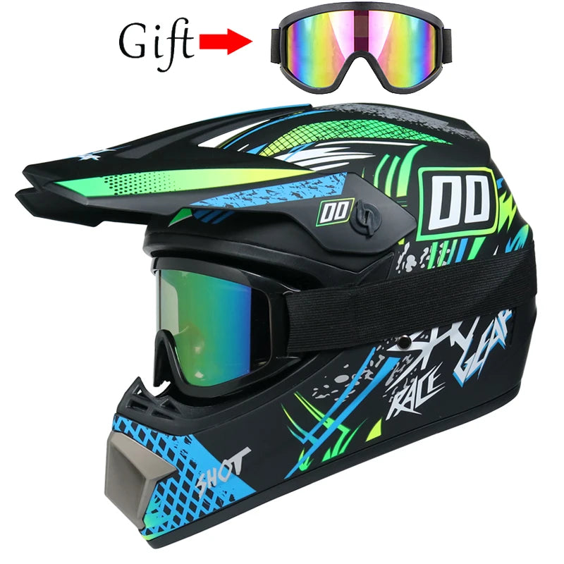 Motorcycle helmet children off-road helmet bike downhill AM DH cross helmet capacete motocross casco Quick Pick Grocers