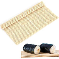 24*24CM Sushi Tool Bamboo Rolling Mat DIY Onigiri Rice Roller Chicken Roll Hand Maker Kitchen Japanese Sushi Maker Tools Quick Pick Grocers
