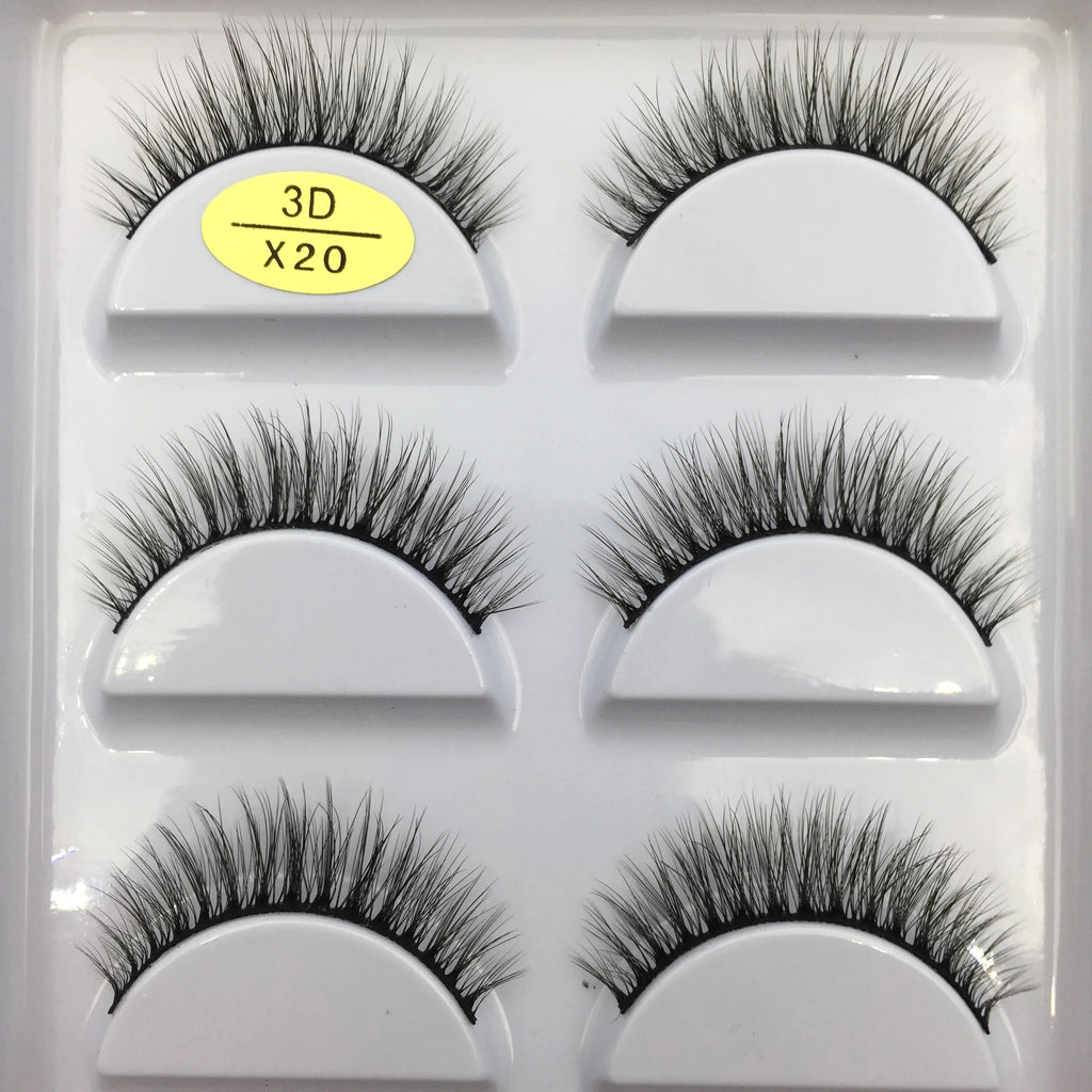 33 Style 10/50/100 Boxes 5 Pairs Natural 3D Mink False Eyelashes Makeup Fake Eye Lashes Faux Cils Make Up Beauty Tools Wholesale Purest Peak