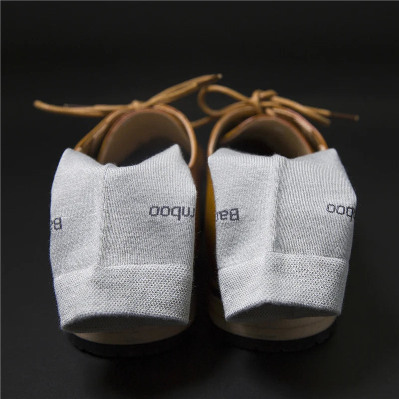 10Pairs/Lot Men Bamboo Socks Brand Comfortable Breathable Casual Business Men's Crew Socks High Quality Guarantee Sox Male Gift Quick Pick Grocers
