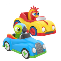La Granja De Zenon Kids Toy Car Bartolito Car Pull Back Car Toys Inertia Car Set Boys Girls Toys 1-3 Years Old Birthday Gift Purest Peak