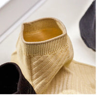 3/5Pairs High Quality Bamboo Fiber Men‘s And Women Socks Embroidery Boat Ankle Socks Men Gifts Spring Summer Socks Quick Pick Grocers