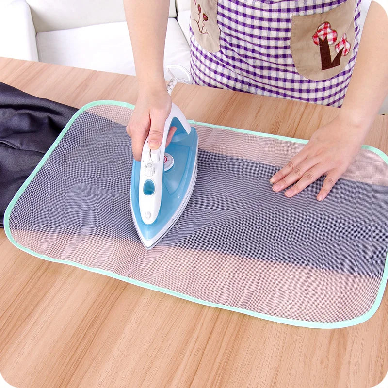 Clothes Ironing Protection Pad Cloth Protective Press Mesh Ironing Board Mat Insulation Against Random Colors Ironing Board Cove Quick Pick Grocers