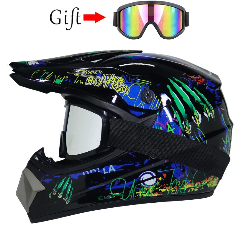 Motorcycle helmet children off-road helmet bike downhill AM DH cross helmet capacete motocross casco Quick Pick Grocers