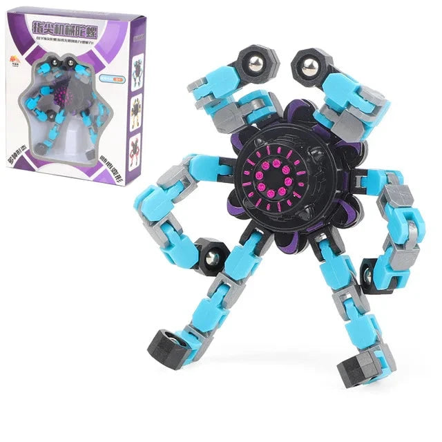 Deformed Fidget Spinner Chain Toys For Children Antistress Hand Spinner Vent Toys Adult Stress Relief Fidget Sensory Gyro Gift Econic Blanks