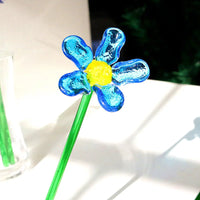 Handmade Colorful Murano Glass Flower Craft Figurine Wedding Valentine's Day Favors Gifts Table Miniature Vase Decor Ornaments Quick Pick Grocers